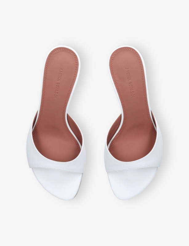 Jeanne Leather Heeled Sandals