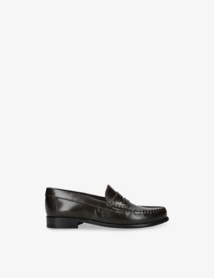 PAPOUELLI: Kids’ London Leather Loafers