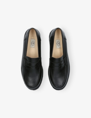 PAPOUELLI: Kids' Maximus Leather Loafers