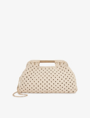 DUNE: Elsabeth Woven Clutch Bag