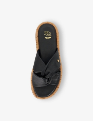 DUNE: Lita Suede Sandals