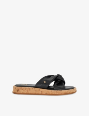 DUNE: Lita Suede Sandals