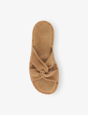 DUNE: Lita Suede Sandals