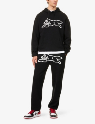 ICECREAM: Running Dog Graphic-Print Cotton Jogging Bottoms