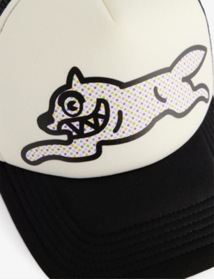 ICECREAM: Polka Dot Running Dog Woven Trucker Cap