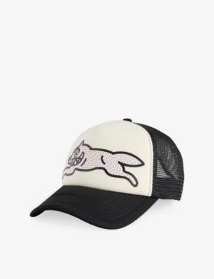 ICECREAM: Polka Dot Running Dog Woven Trucker Cap