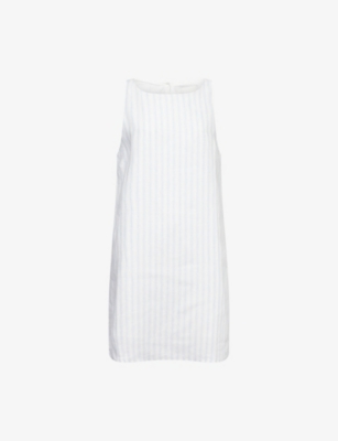 REFORMATION: Jessi Sleeveless Linen Mini Dress