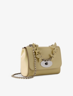 MULBERRY: Lily Flower Leather Cross-Body Bag