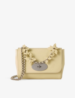 MULBERRY: Lily Flower Leather Cross-Body Bag