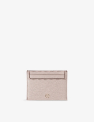 MULBERRY: Continental Brand-Debossed Leather Card Holder