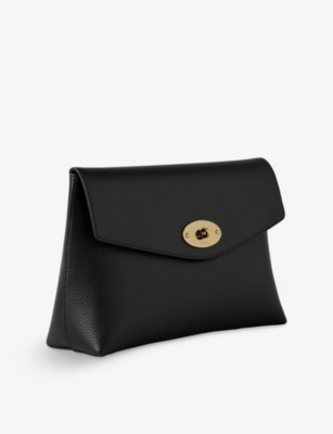 MULBERRY: Darley Large Leather Cosmetics Pouch