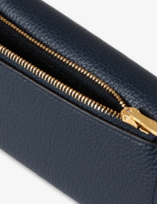MULBERRY: Plaque-Embellished Grained-Leather Wallet