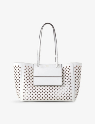MULBERRY: Perforated Leather Tote Bag