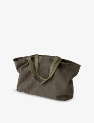 Charvet Womens Oxyde Doudou Linen Tote Bag