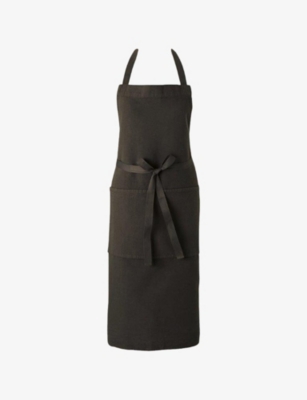 Charvet Acier Forgeron Cotton And Linen Apron