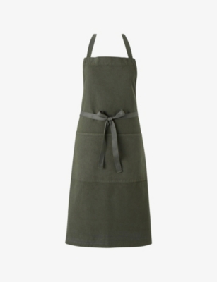 Charvet Fleuriste Lierre Cotton And Linen Apron