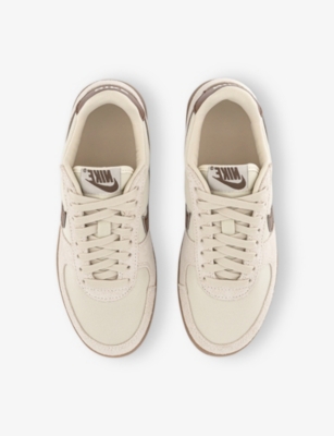 NIKE: Field General Suede And Mesh Low-Top Trainers