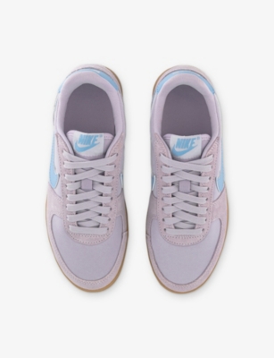 Field General Suede And Mesh Low-Top Trainers