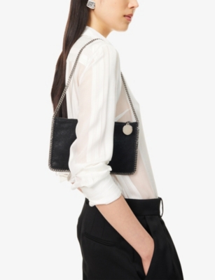 STELLA MCCARTNEY: Falabella Pochette Faux-Leather Shoulder Bag