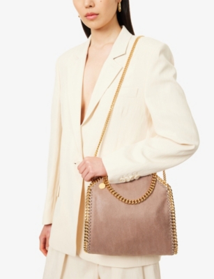Stella Mccartney Womens  Falabella Mini Woven Tote Bag