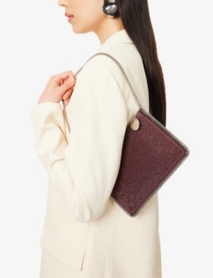 STELLA MCCARTNEY: Falabella Woven Shoulder Bag