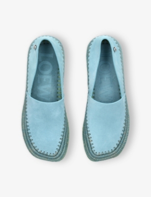 LOEWE: Rio Woven Slippers