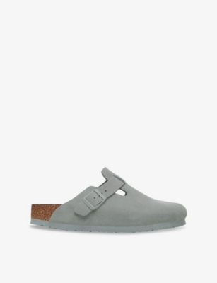 Birkenstock Womens  Boston Suede Clogs