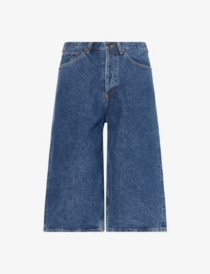 AGOLDE: Beesley High-Rise Denim Shorts