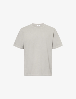 AGOLDE: Asha Mock-Neck Cotton-T-Shirt