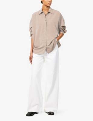 AGOLDE: Dame Jean Wide-Leg Denim Jeans