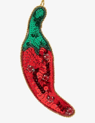 ANNA + NINA: Beaded Spicy Christmas Tree Ornament