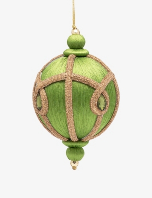 ANNA + NINA: Golden Fern Christmas Tree Ornament