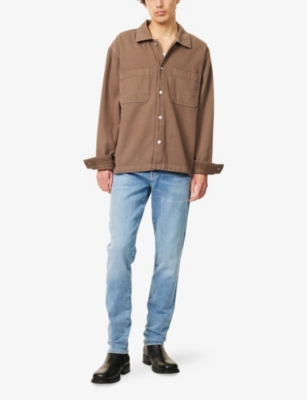 Citizen Of Humanity Mens Citizens Of Humanity The London Slim-fit Stretch-denim Blend Jeans In Pavilion (lt Indigo)