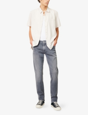 Citizen Of Humanity Mens Domino Adler Tapered-leg Stretch-denim Blend Jeans In Domino