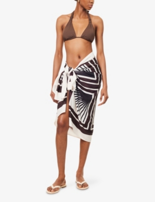 4TH & RECKLESS: Aura Abstract-Print Stretch-Woven Sarong
