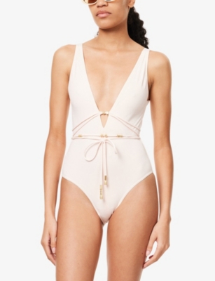 ERES: Lagon Plunge-Neckline Swimsuit