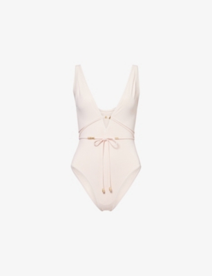 ERES: Lagon Plunge-Neckline Swimsuit