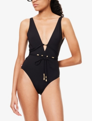 ERES: Lagon Plunge-Neckline Swimsuit