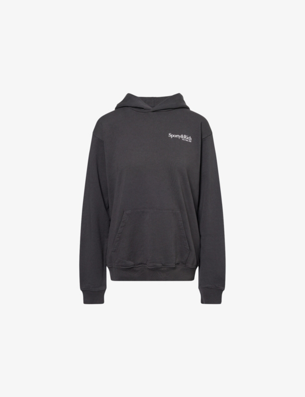 Relaxed-Fit Logo-Print Cotton-Jersey Hoody