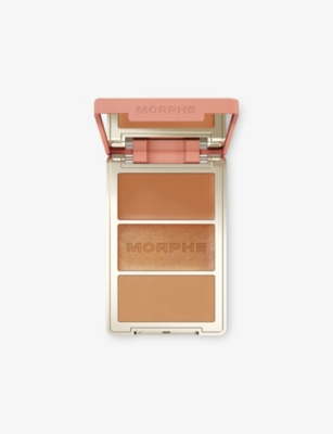Morphe Cheek Thrills Trio 10.8g Sunset Swim In Sunset Swim