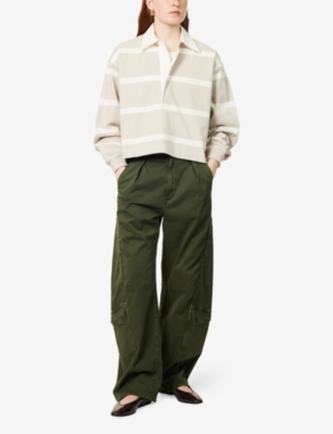 CITIZENS OF HUMANITY: Relaxed-Fit Flight Cotton-Chino Trousers