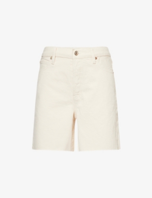 FRAME: The Timeless High-Rise Denim Shorts
