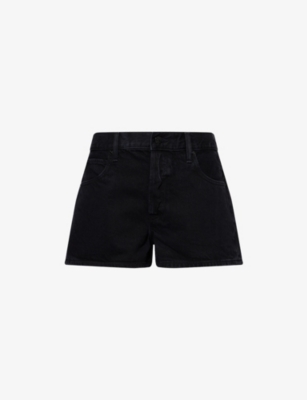 FRAME: The Hang Mid-Rise Denim Shorts