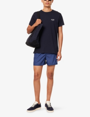 ARRELS BARCELONA: Classic Brand-Embroidered Swim Shorts