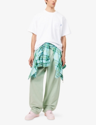 AWAKE NY: Patch-Pocket Crewneck Cotton-Jersey T-Shirt