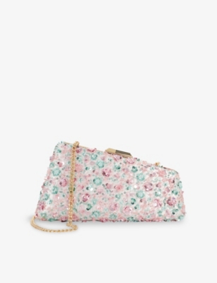 DUNE: Balancing Asymmetric Beaded Clutch Bag