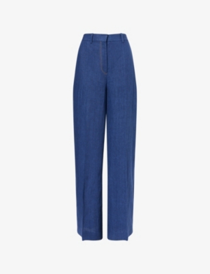 Citizen Of Humanity Womens Citizens Of Humanity X Argent Park Wide-leg Linen Trousers