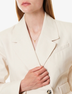 ENAMEL COPENHAGEN: Magic Key 18ct Yellow Gold-Plated 925 Sterling Silver Earring Charm