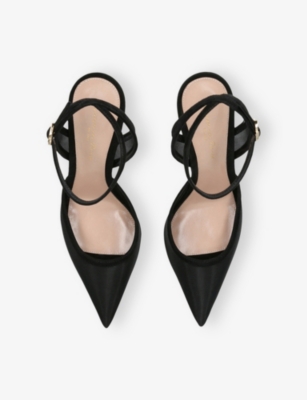 Gianvito Rossi Mesh Pumps 80