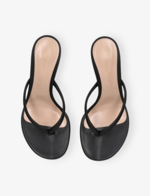 GIANVITO ROSSI: Calypso Leather Heeled Sandals